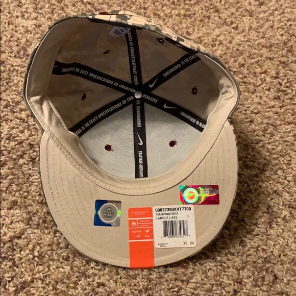 Virginia Texh Nike camouflage hat - Picture 2 of 2